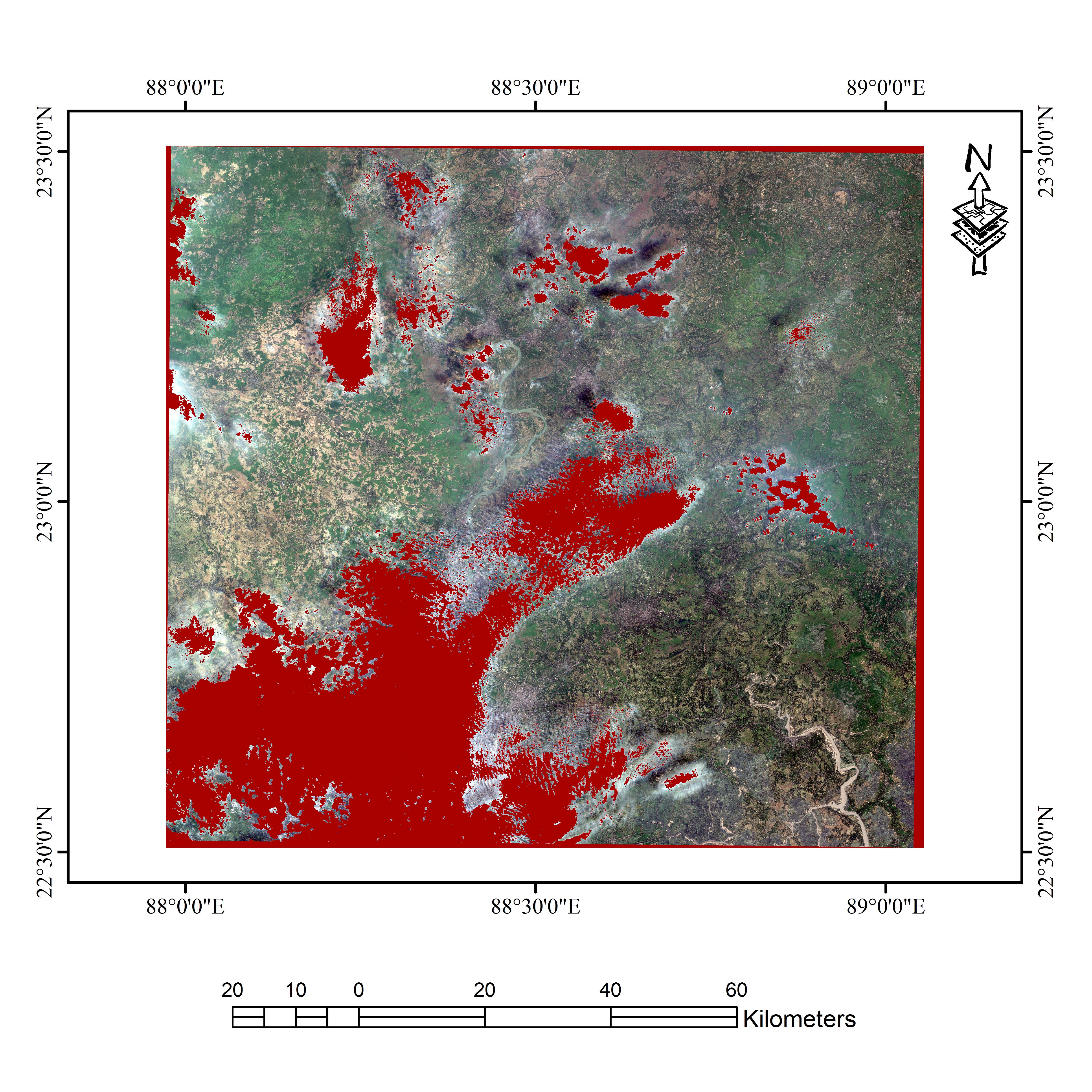 CloudScore+ Masked Sentinel-2 Image