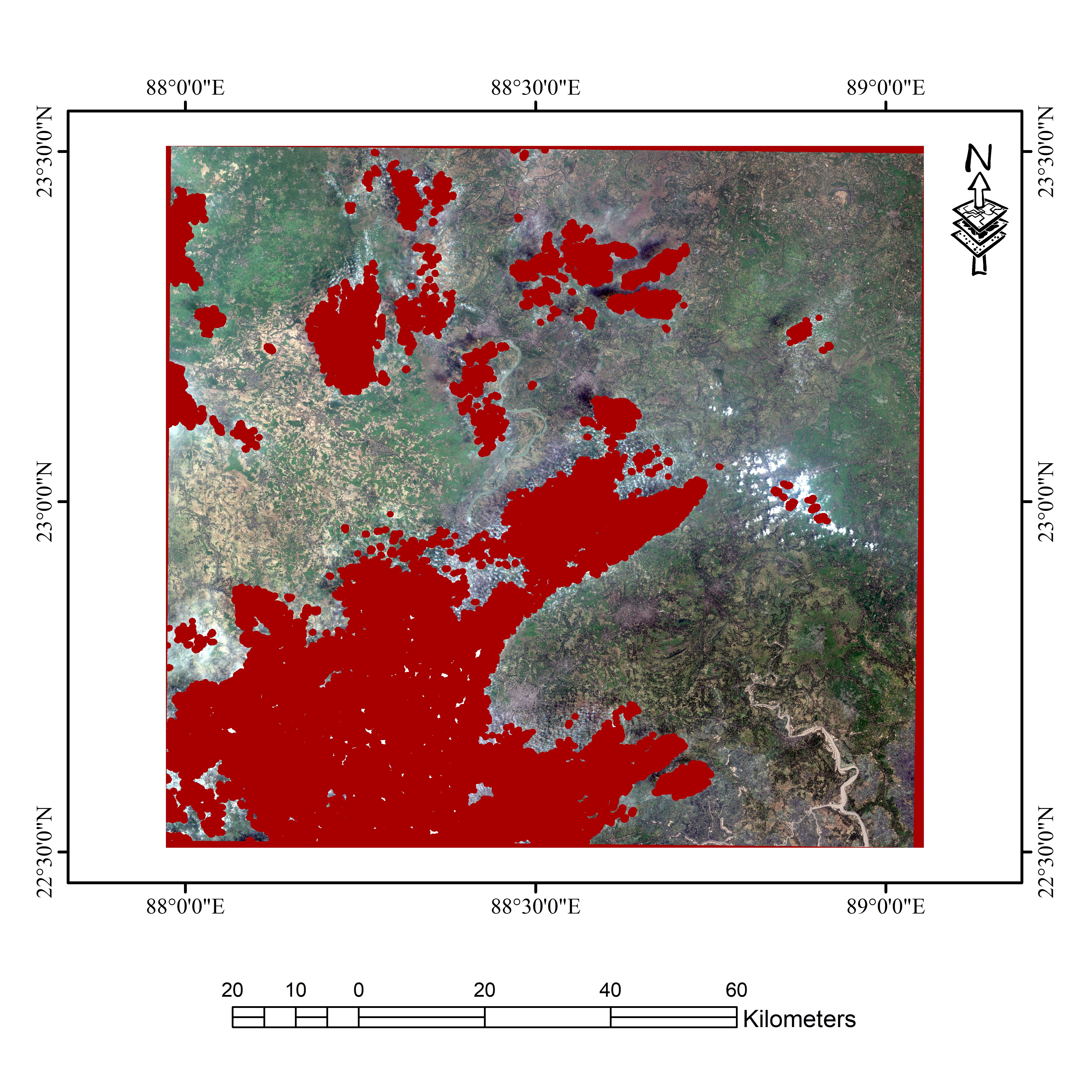 QA60 Masked Sentinel-2 Image